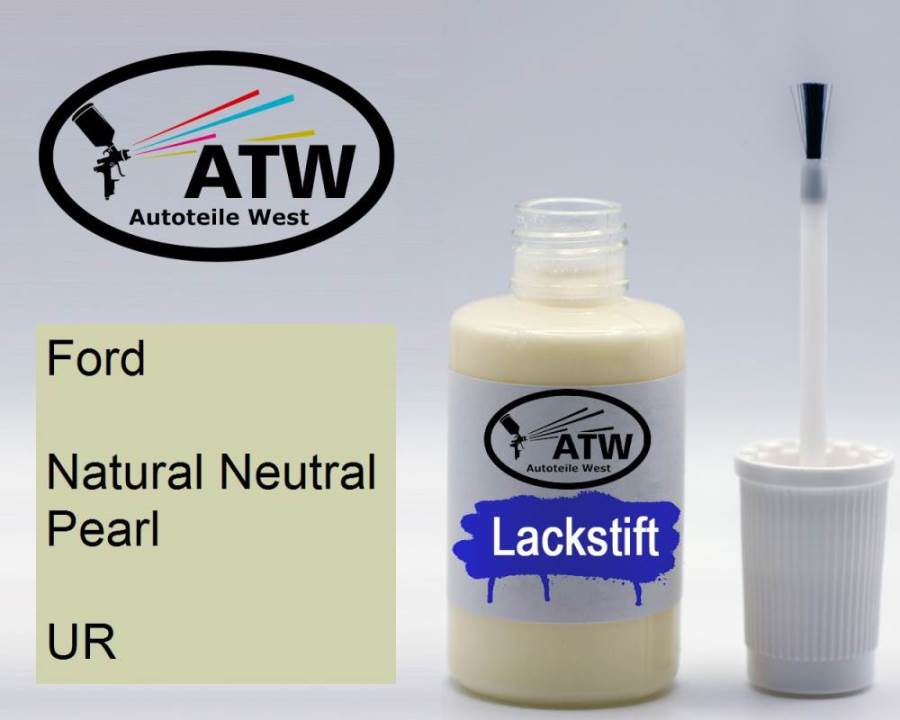 Ford, Natural Neutral Pearl, UR: 20ml Lackstift, von ATW Autoteile West.